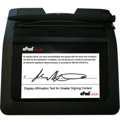 ePad-vision Signature Pad